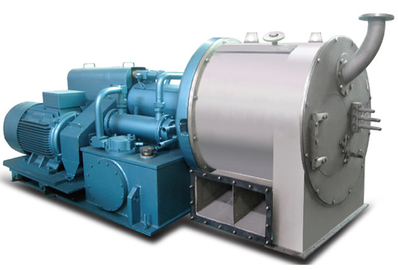 Chất lượng  Two Stage Piston Pusher Centrifuge Machine Sea Salt Dewatering Separation Processing nhà máy