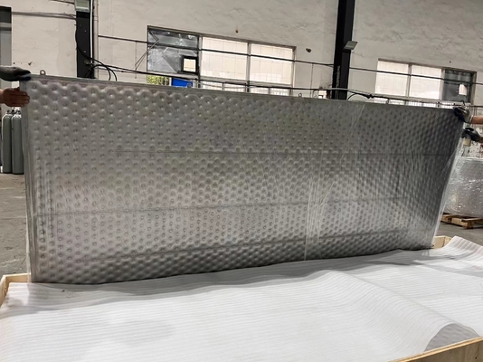 Gối nhúng bằng thép không gỉ Tấm lõm để làm mát đồ uống 3 mm