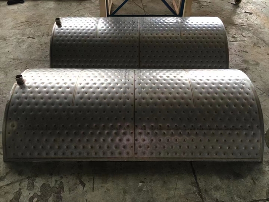 1-1.2mm Độ dày tấm gối trao đổi nhiệt cho các giải pháp chuyển nhiệt tùy chỉnh