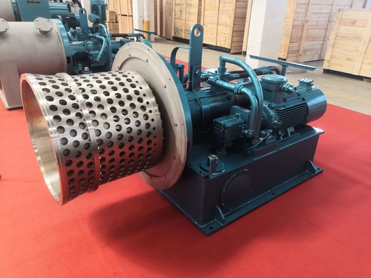 2 giai đoạn thả ngang máy ly tâm tự động liên tục trống hai