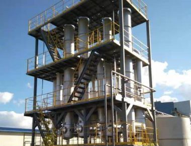 Hệ thống bốc hơi nước thải Mvr đa hiệu ứng rơi mỏng phim tự động 1600lph