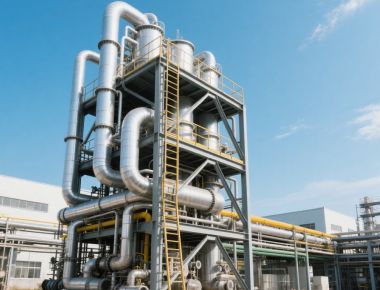 Hệ thống bốc hơi MVR cơ khí Máy hút bụi tái nén hơi