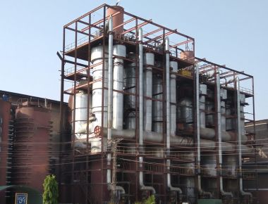 Hệ thống bay hơi MVR nước thải màng rơi để khử muối hóa học kết tinh