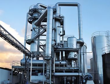 Thiết bị bay hơi màng rơi hiệu ứng đơn Ethanol MVR SS316L