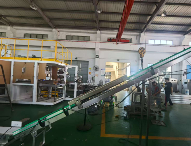 Hệ thống bọc-đấp-đóng kết hợp tốc độ cao cho bao bì muối