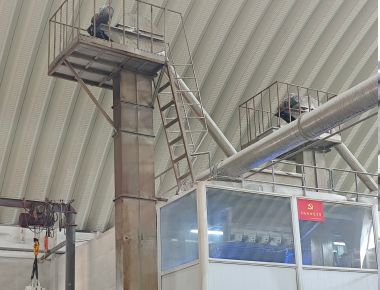 Máy đóng gói muối chiến lược hình dạng dọc điền niêm phong đường trung tâm cho túi bán lẻ