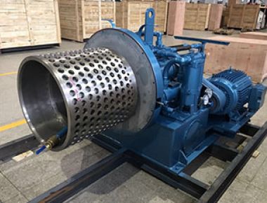 Hệ thống ly tâm đẩy muối tách tinh thể liên tục và khử nước