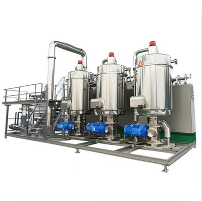 380v liên tục 50hz MVR Evaporator ba hiệu ứng giảm tập trung phim