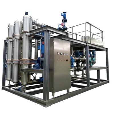 Máy bốc hơi MVR thép không gỉ cho các ứng dụng hóa học thực phẩm và môi trường