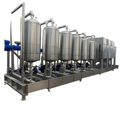 Thiết bị kết tinh chân không bay hơi đa hiệu suất 1600lph cho nước thải