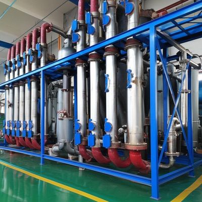 250t / D Máy bay hơi đa hiệu ứng Cane Syrup bay hơi Tấm gối