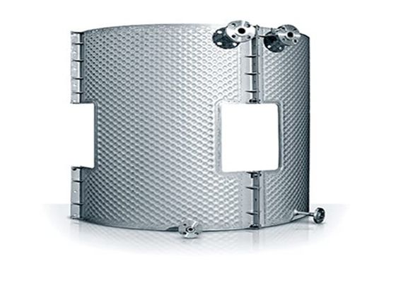 OEM tùy chỉnh gối tấm trao đổi nhiệt thép không gỉ trong nhiều 2mm