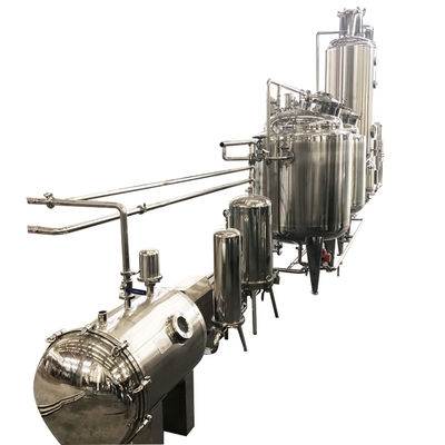 Máy chiết xuất CBD 1500Lbs, Thiết bị chiết xuất CBD Ethanol