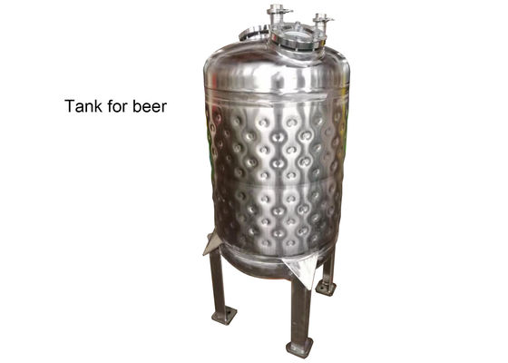 Bể chứa áo khoác lặn 250L bằng thép không gỉ để làm mát