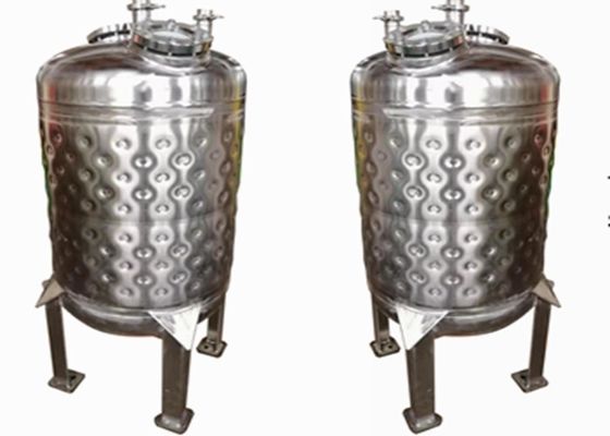 SS316L 2000L Pillow Plate Jacket Tank để lên men bia
