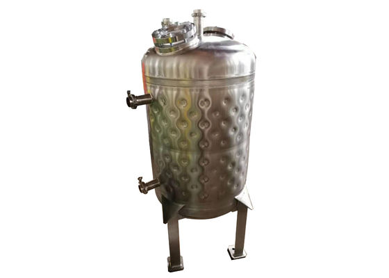 Nhà máy thực phẩm đồ uống 1500L Tàu có vỏ bọc bằng gối
