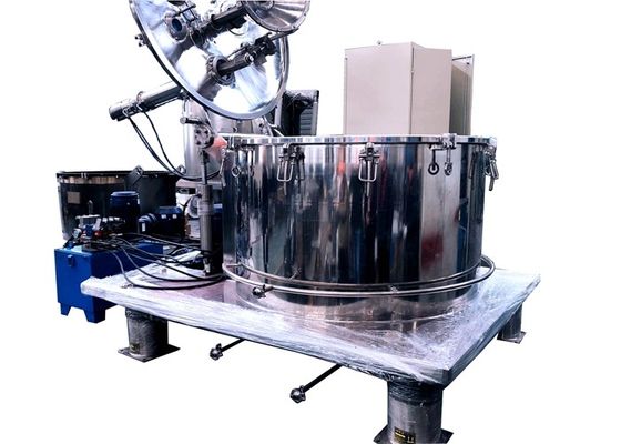 Bộ lọc ly tâm giỏ đứng tiêu chuẩn ISO GMP