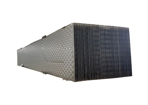 Bộ trao đổi nhiệt tấm gối nổi đôi SS316L 1.5x2.5M