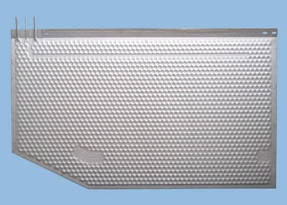 0.3-1.2mm tùy chỉnh nếp nhăn gối Dimple tấm trao đổi nhiệt