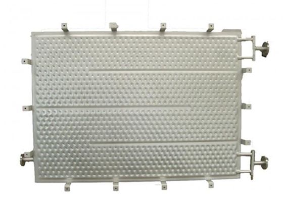 0.3-1.2mm tùy chỉnh nếp nhăn gối Dimple tấm trao đổi nhiệt
