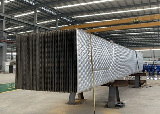Bộ trao đổi nhiệt dạng tấm nhiệt 3x2m cho máy làm lạnh phim rơi