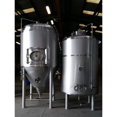 Bể chứa tấm gối 500L, Bể lên men bia 1,6M với áo khoác làm mát