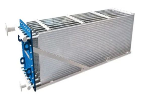 Bộ trao đổi nhiệt dạng tấm nhiệt SS 6x2m với tấm gối ống rộng
