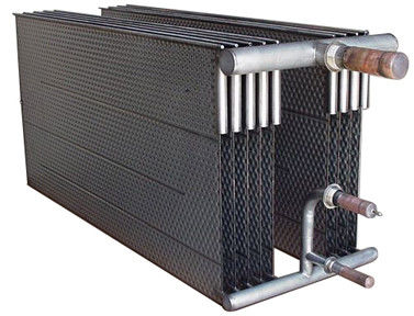 Bộ trao đổi nhiệt dạng tấm nhiệt 2x12m với tấm gối ống rộng