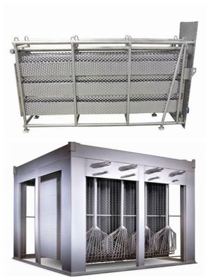 Máy làm mát phim rơi bằng thép không gỉ GMP cho sữa