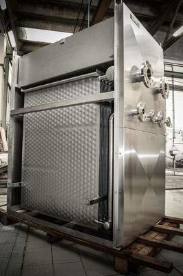 Tiết kiệm năng lượng Máy làm lạnh phim rơi dạng tấm nhiệt 2x5m