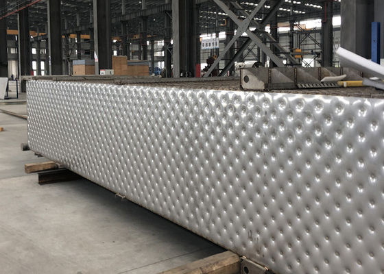 Nhiệt độ cao Stainless Steel Plate Plate Heat Exchanger 0.3-1.2mm Độ dày
