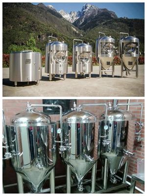 Bể lên men hình nón 5000L bằng thép không gỉ GMP