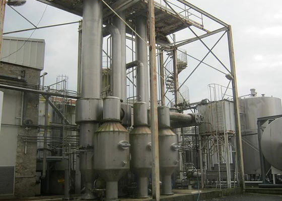 Tiết kiệm hơi nước TVR Thiết bị bay hơi tuần hoàn cưỡng bức cho các sản phẩm sữa