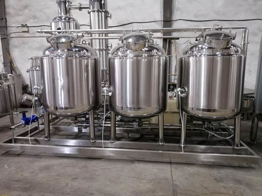 2000Lbs Thiết bị chiết xuất dầu CBD Sản xuất Ethanol ở nhiệt độ thấp