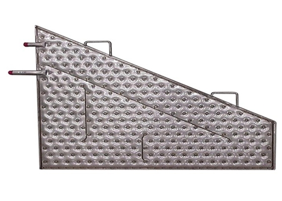 Thiết bị trao đổi nhiệt dạng tấm mạ kẽm đôi tường 1,5x2m Thiết bị bay hơi kiểu tấm