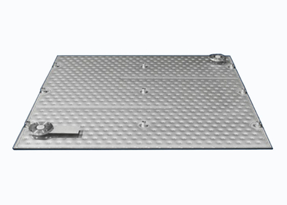 Thiết bị trao đổi nhiệt dạng tấm mạ kẽm đôi tường 1,5x2m Thiết bị bay hơi kiểu tấm