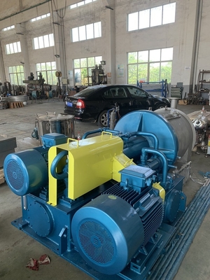 Hai giai đoạn Piston đẩy Máy ly tâm Muối ngang Điều khiển PLC tự động